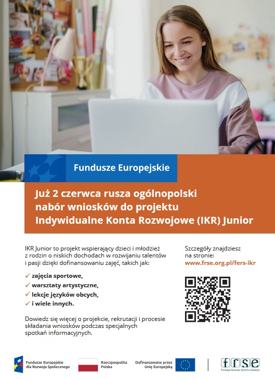 aktualność: Indywidualne Konta Rozwojowe (IKR) Junior
