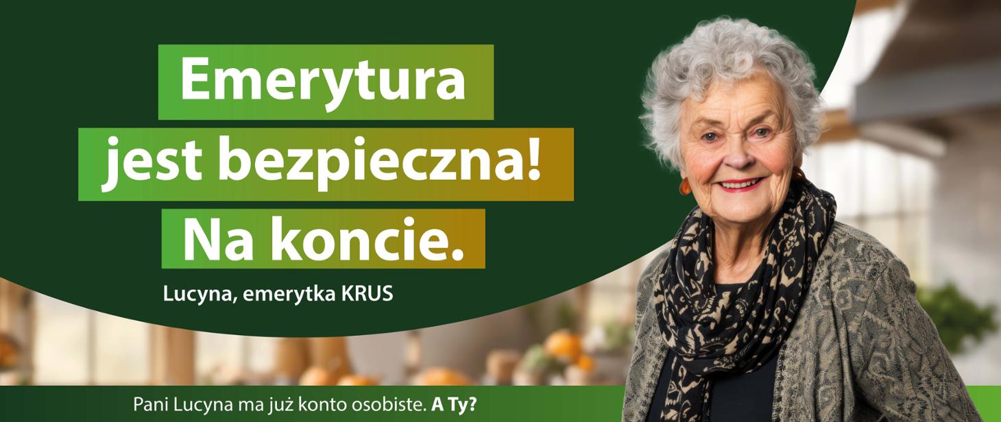aktualność: Załóż konto! Nowa kampania informacyjna KRUS