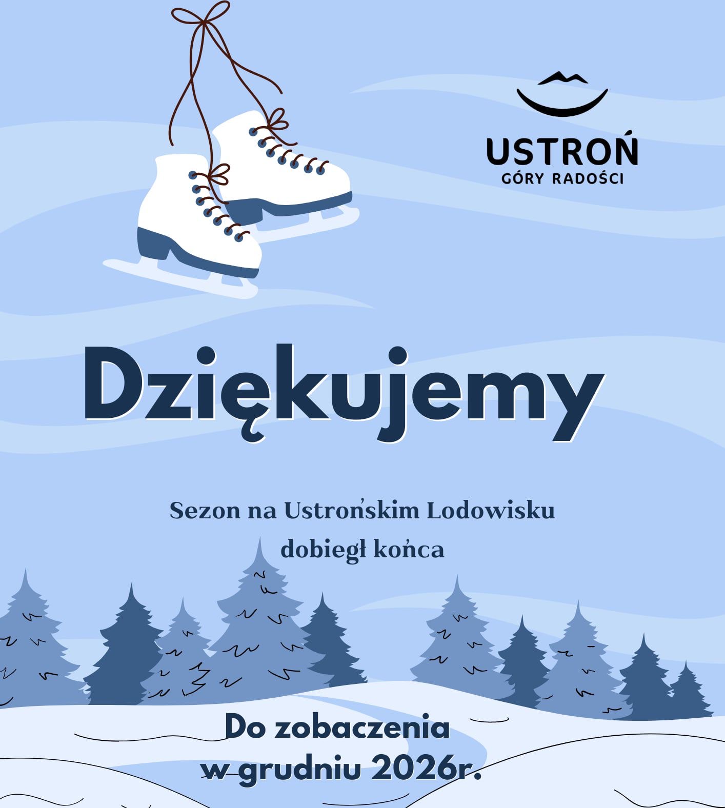 aktualność: Zamknięcie lodowiska