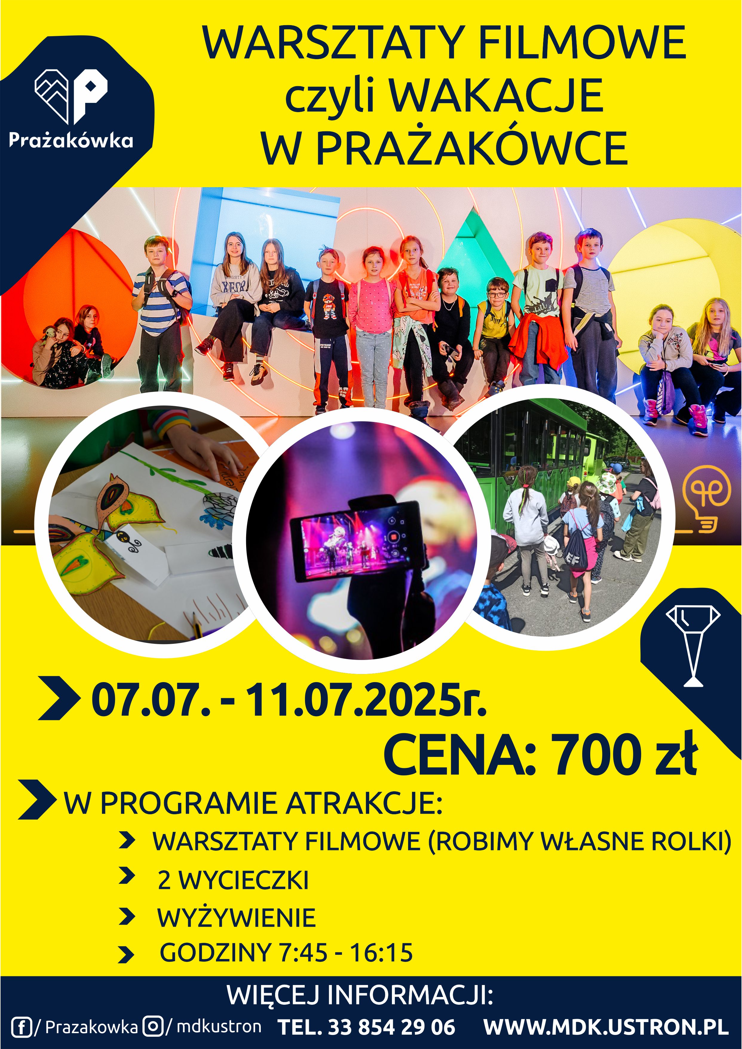wydarzenie: Półkolonie wakacyjne w MDK