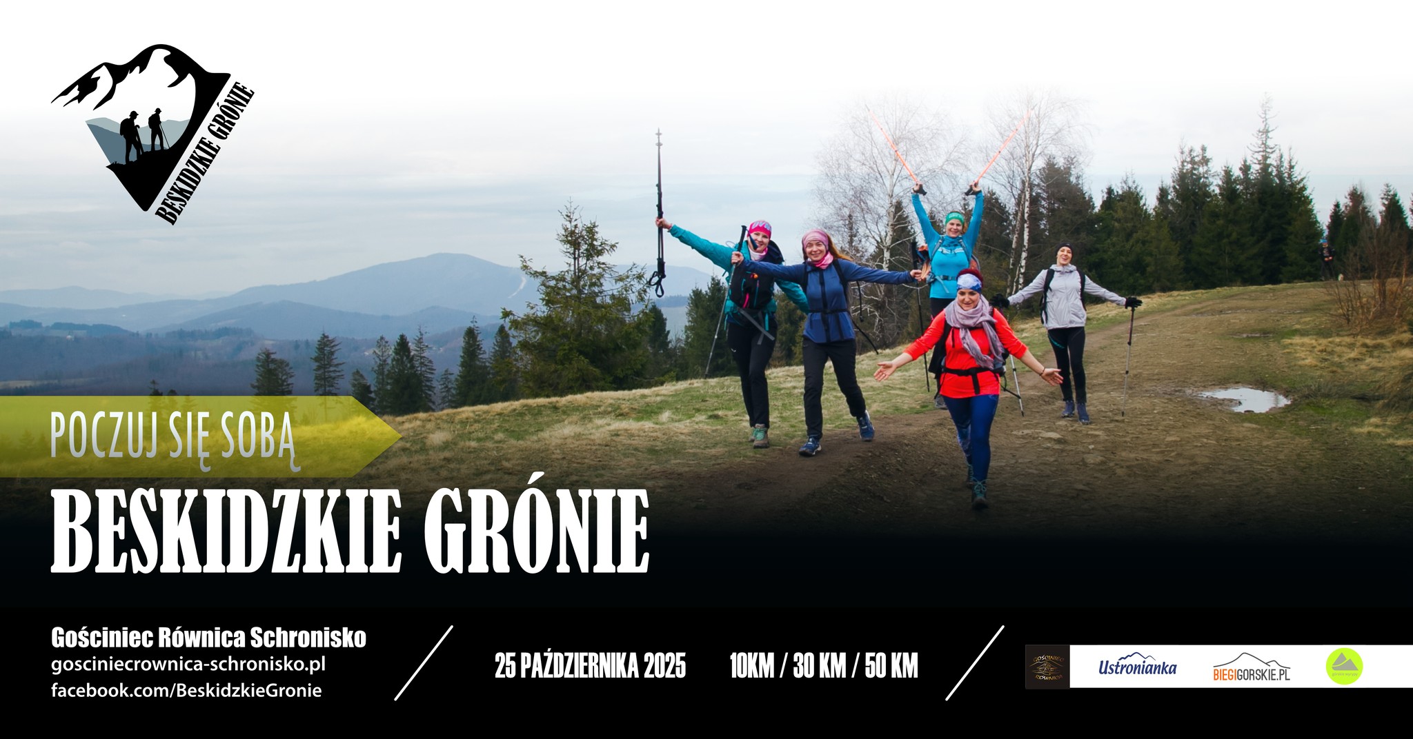 wydarzenie: II BESKIDZKIE GRÓNIE - PIESZY RAJD GÓRSKI W BESKIDZIE ŚLĄSKIM