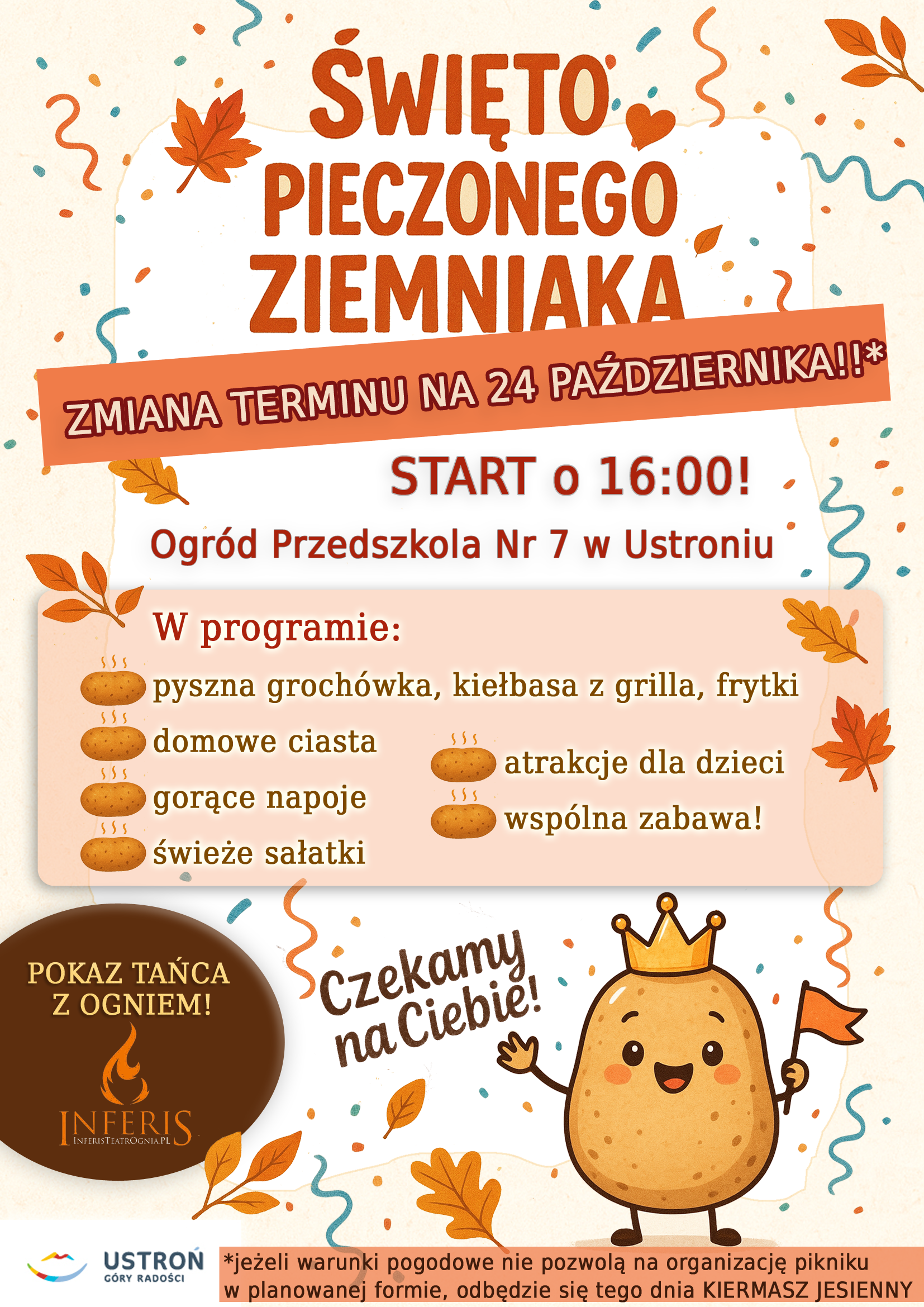 wydarzenie: ŚWIĘTO PIECZONEGO ZIEMNIAKA