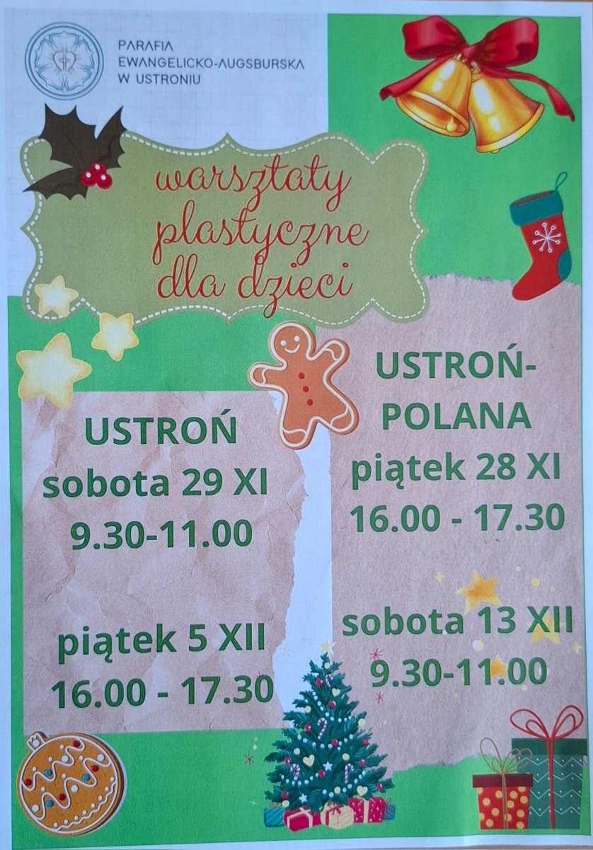 wydarzenie: WARSZTATY PLASTYCZNE DLA DZIECI