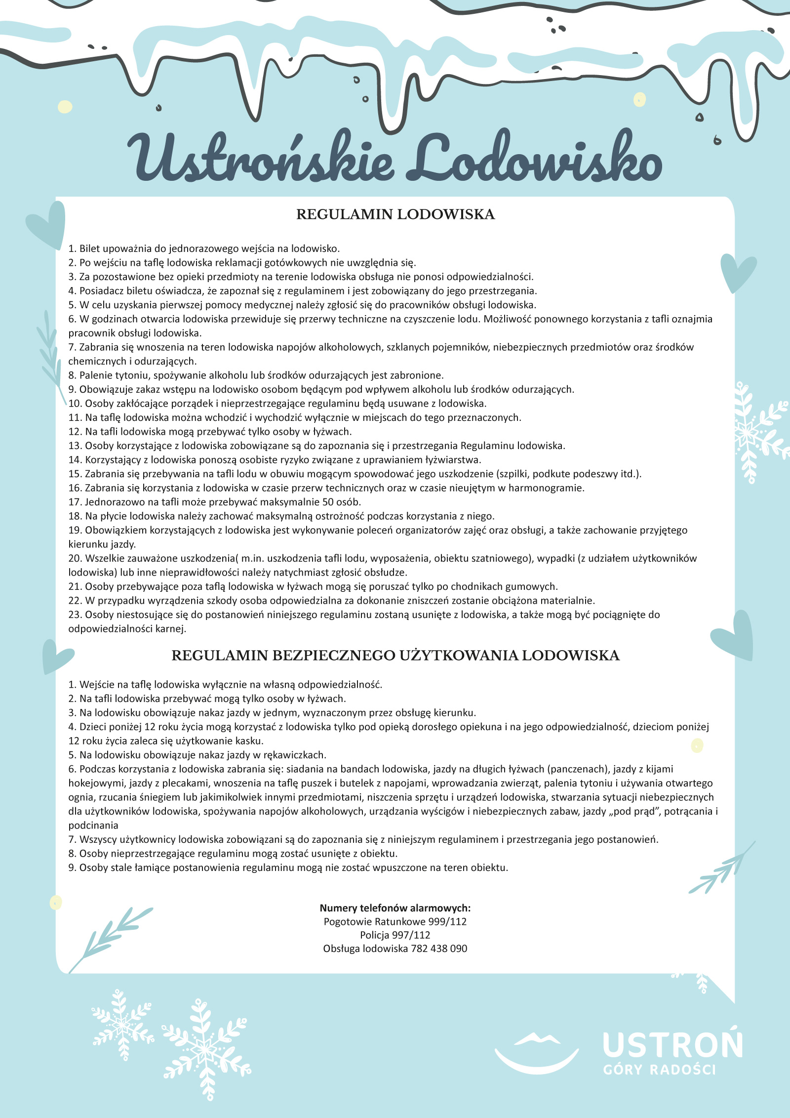 wydarzenie: Ustrońskie Lodowisko