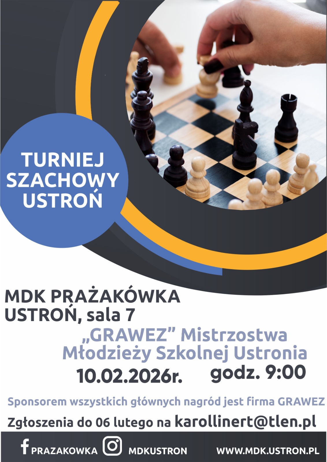 wydarzenie: “Grawez” Mistrzostwa Młodzieży Szkolnej Ustronia