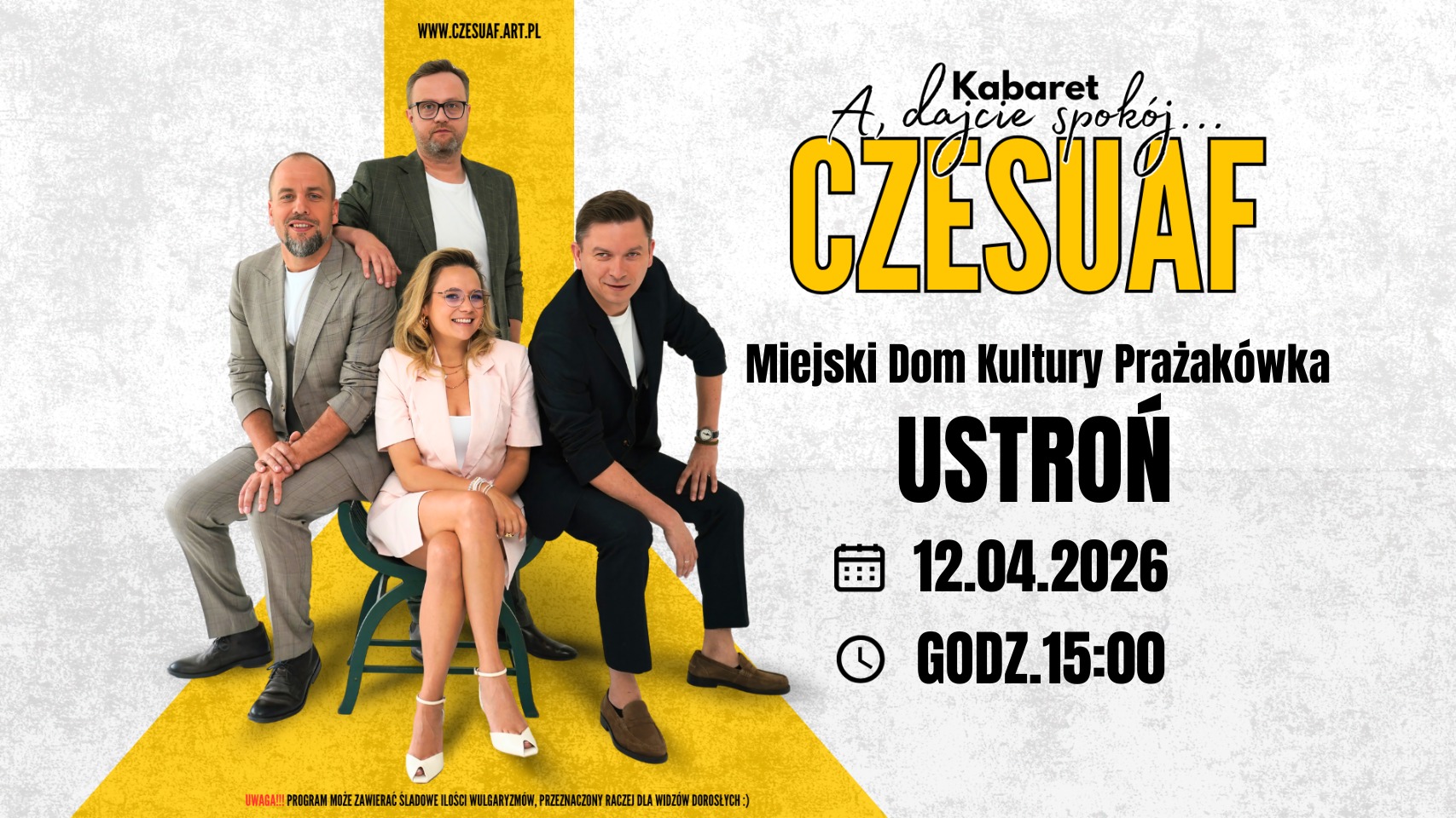 wydarzenie: Kabaret Czesuaf 