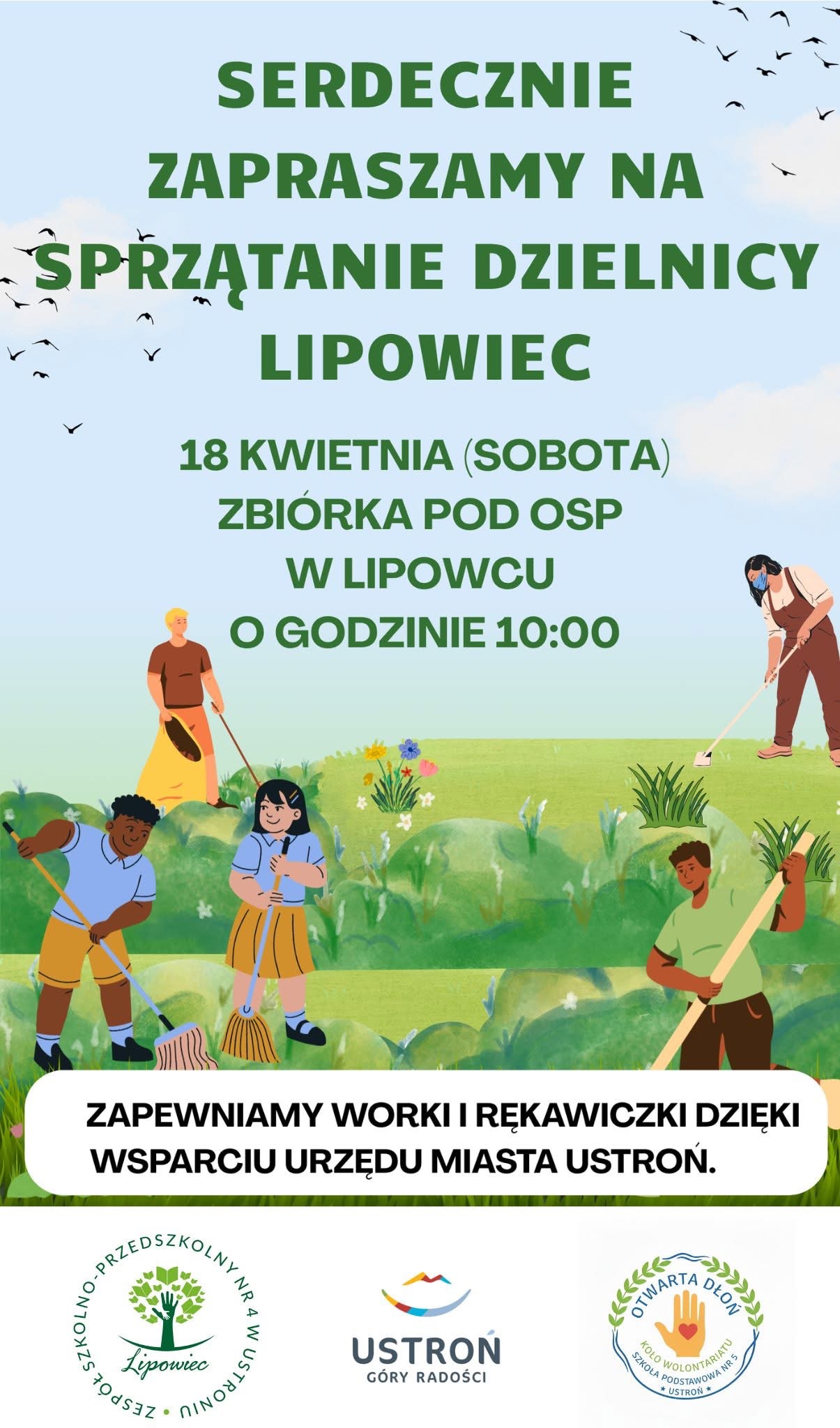 wydarzenie: SPRZĄTANIE DZIELNICY LIPOWIEC