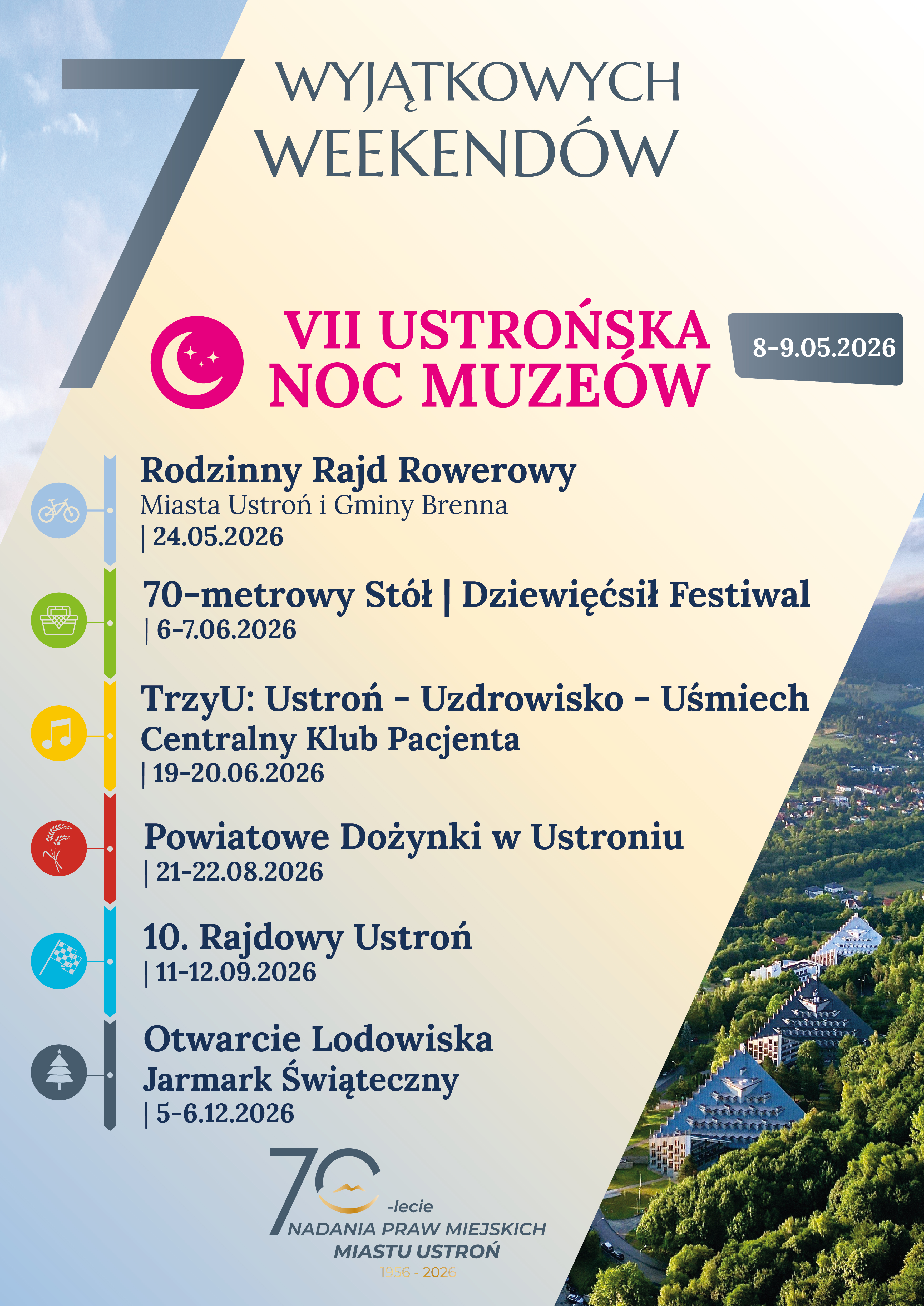 wydarzenie: 7 WYJĄTKOWYCH WEEKENDÓW