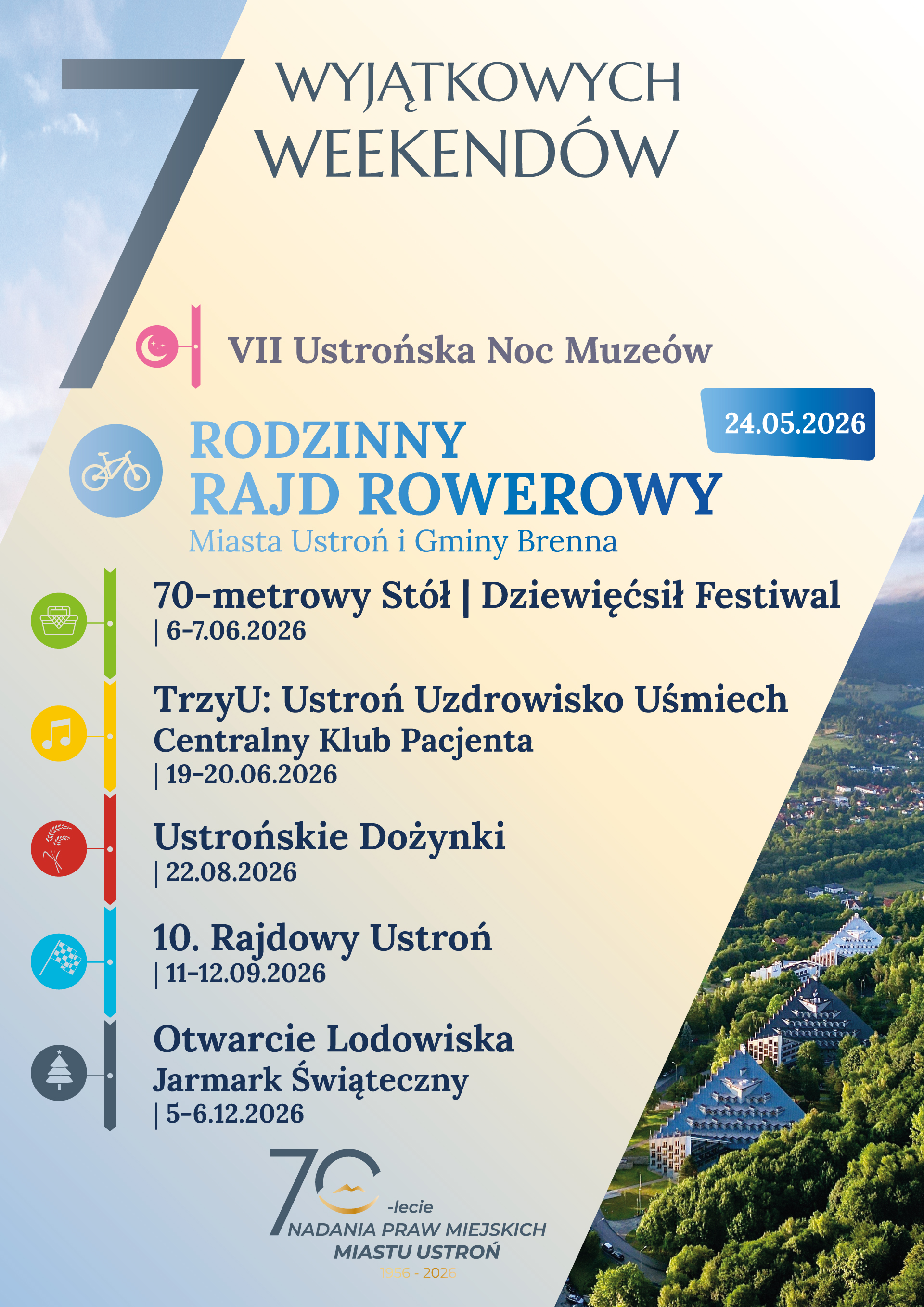 wydarzenie: 7 WYJĄTKOWYCH WEEKENDÓW