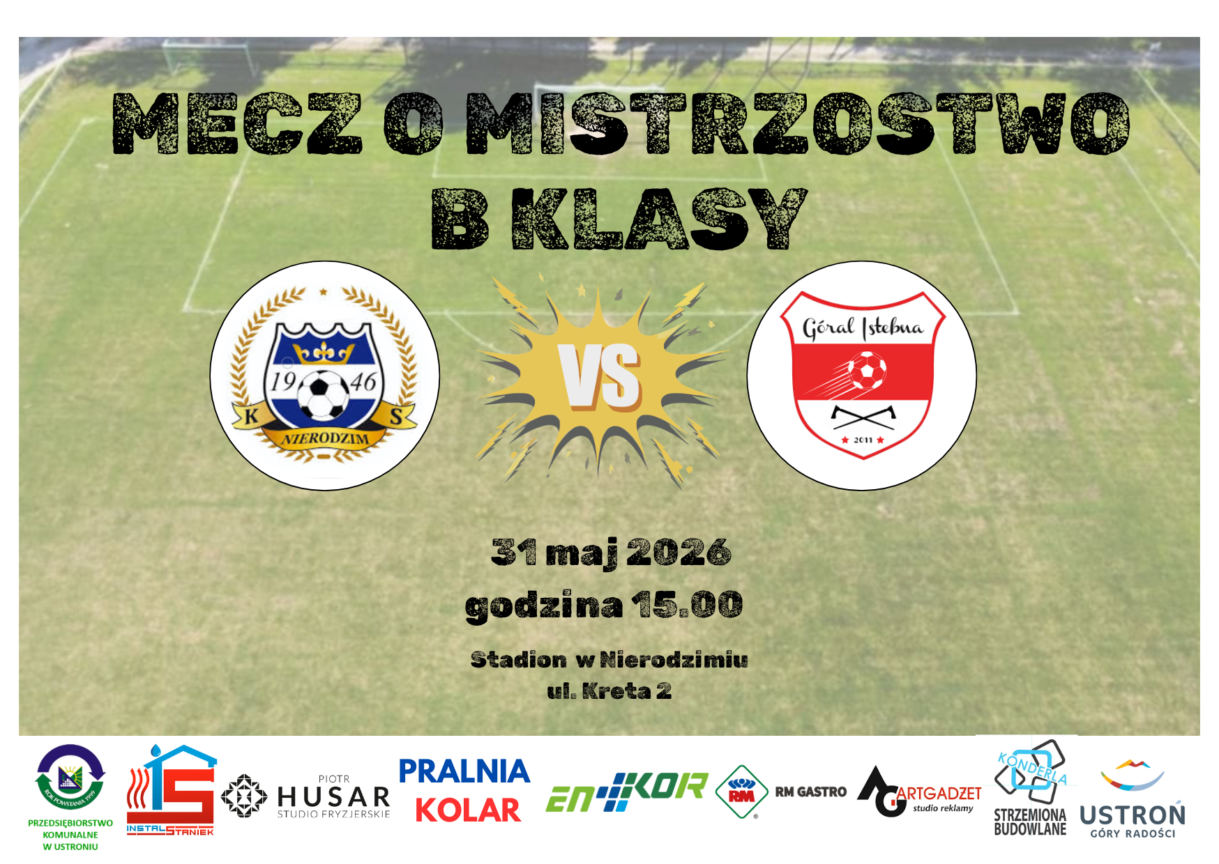 wydarzenie: KS Nierodzim vs Góral Istebna