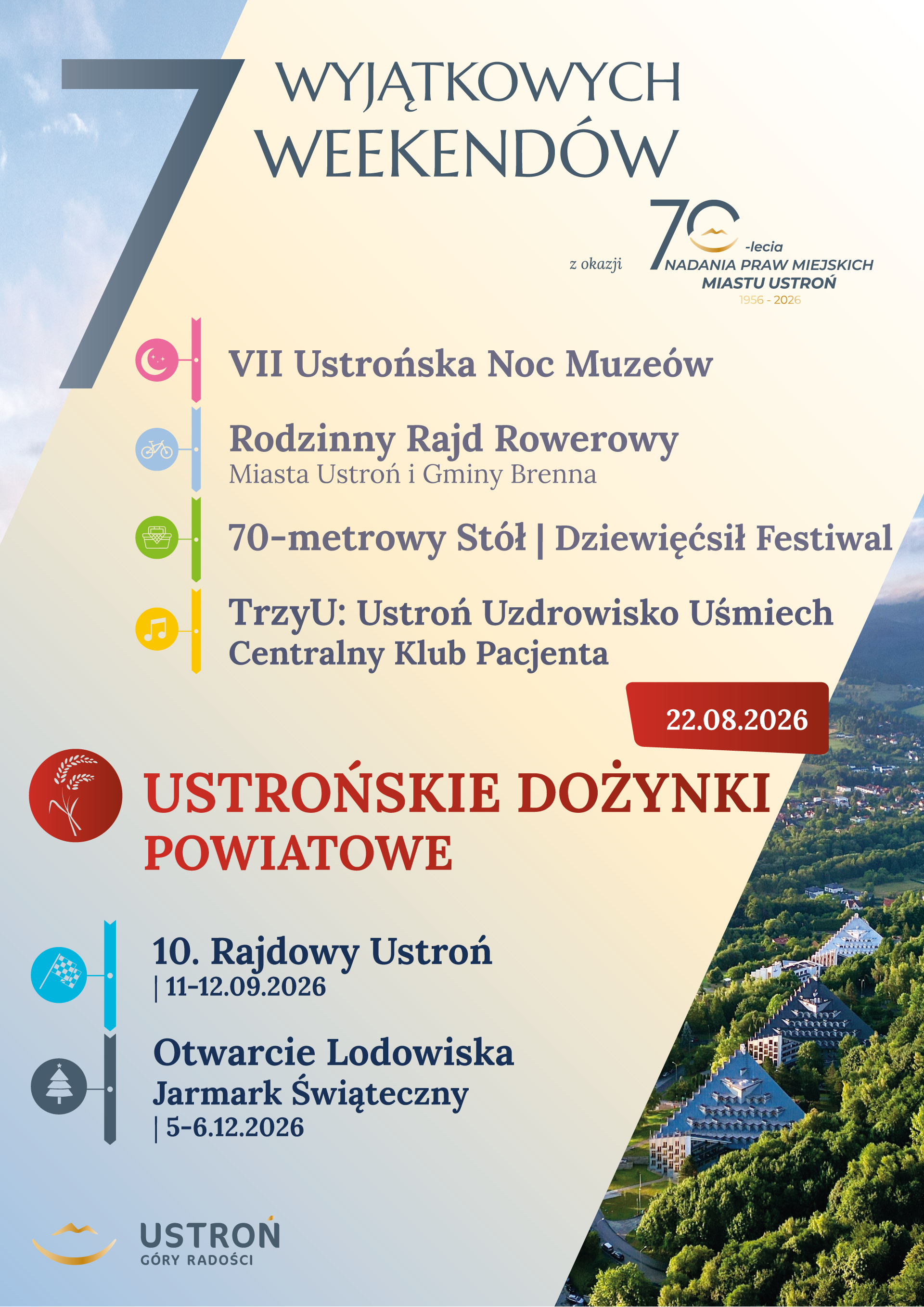 wydarzenie: 7 WYJĄTKOWYCH WEEKENDÓW