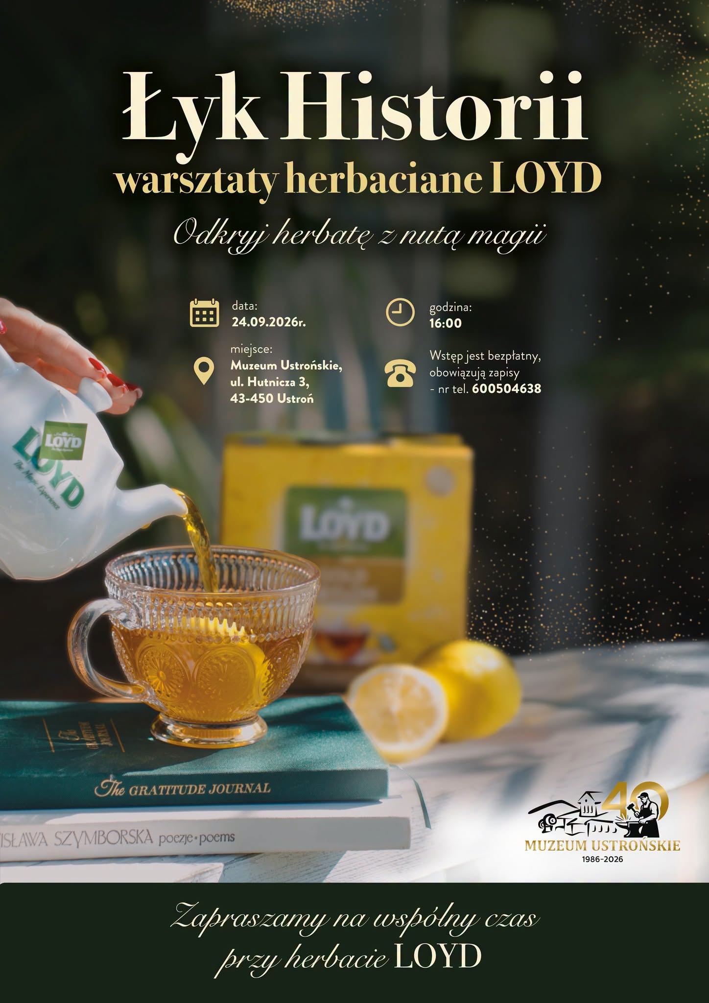 wydarzenie: WARSZTATY HERBACIANE